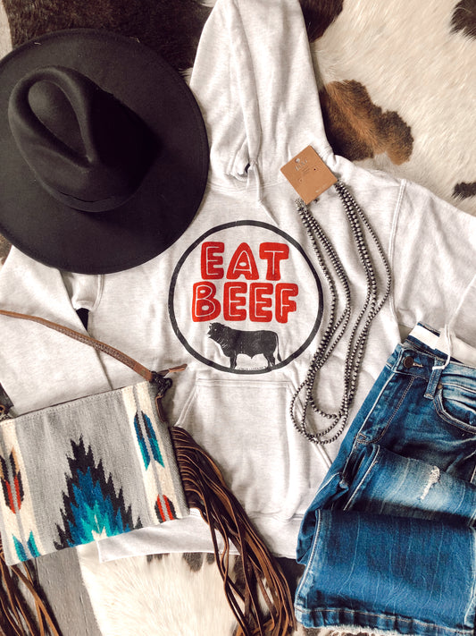 Eat Beef Hoodie (L & XL in stock)